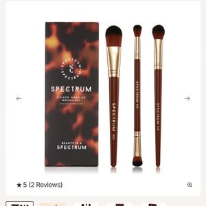 Spectrum makeup brush set